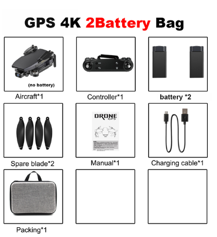 4K Aerial Camera New Product Remote Control Plane Secondary image