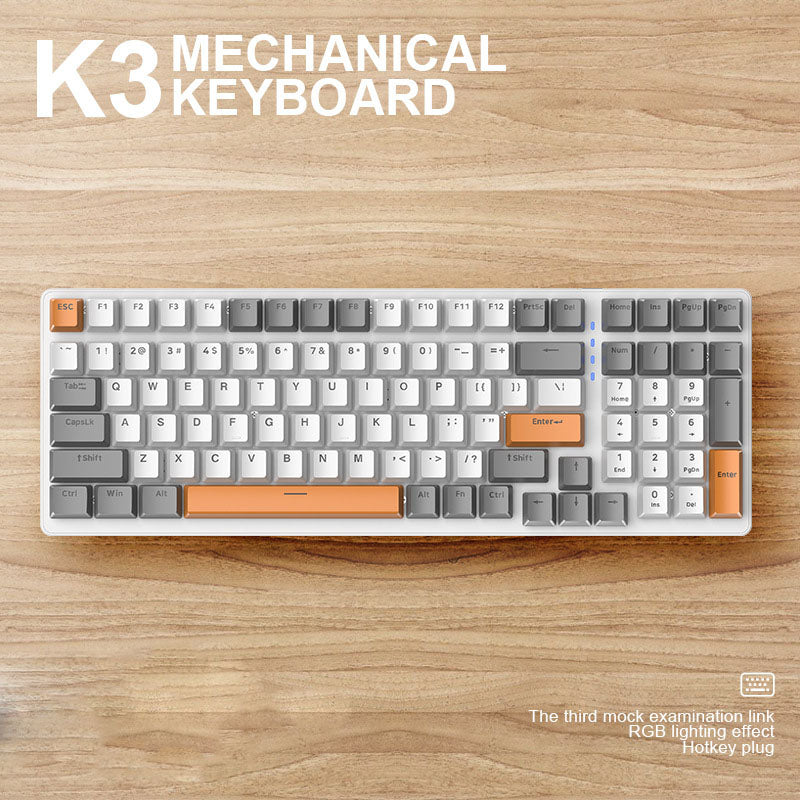Plastic Mechanical Keyboard For Computer Secondary image