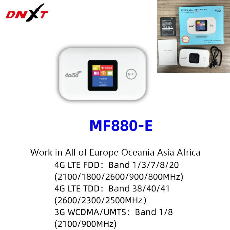 Wireless Router Mobile Portable Car Portable Plastic Secondary image