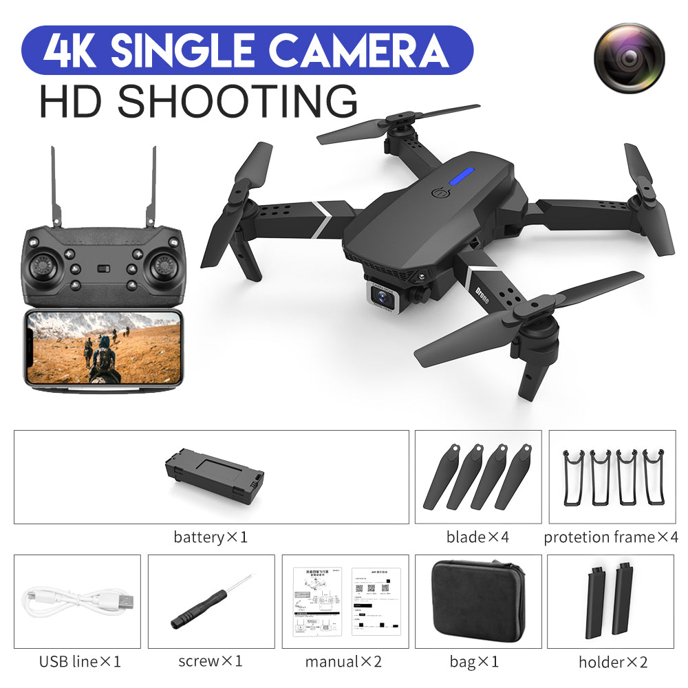 E88 Drone Aerial Photography HD 4K Dual Camera Remote Control Airplane Toy Secondary image