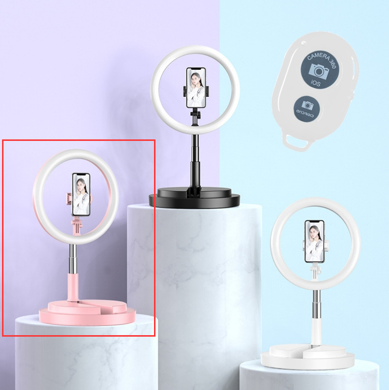 Selfie Ring Light LED Portable For Youtube Vlog Live Photo Secondary image