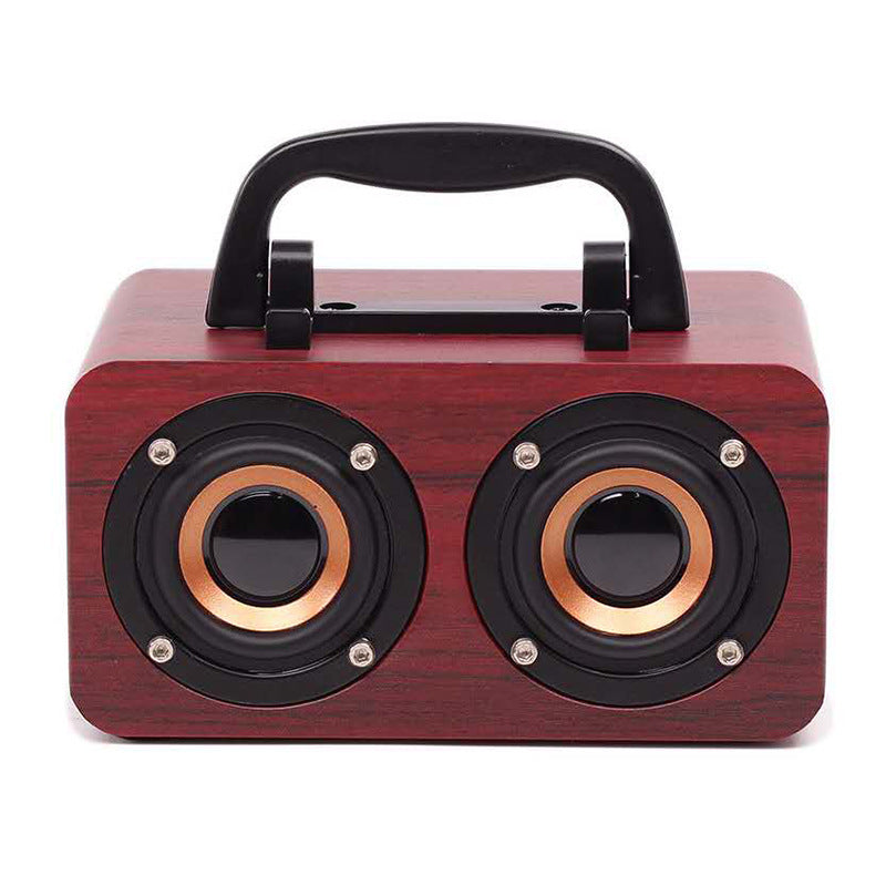 Wooden Wireless Bluetooth Speaker Portable Outdoor Secondary image